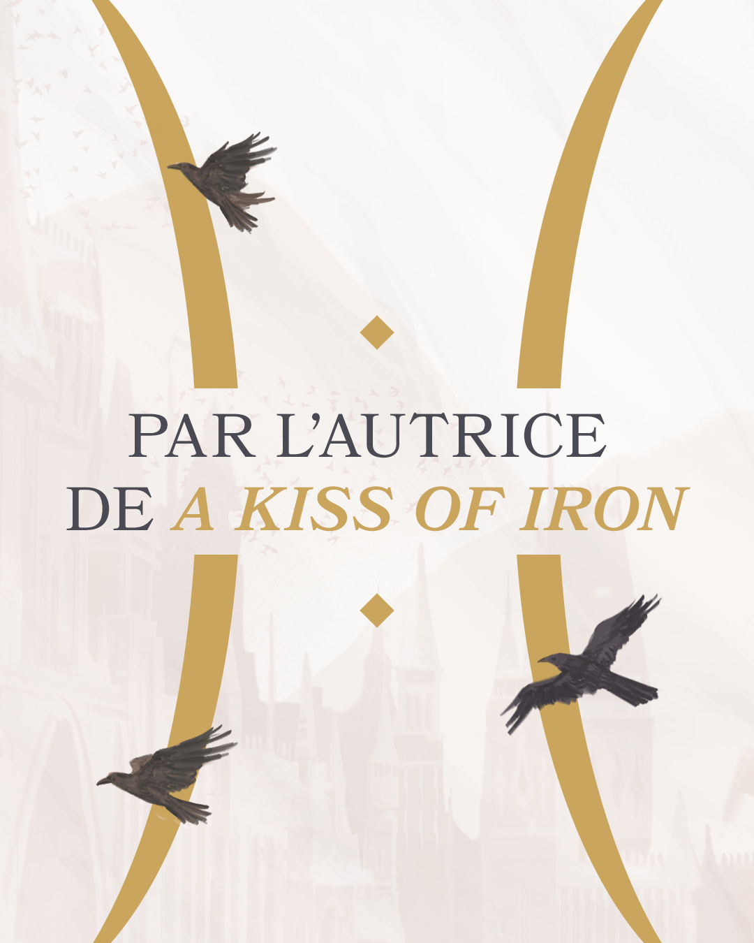 par l'autrice de A kiss of iron